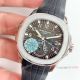 (GR) Swiss Replica Patek Philippe Aquanaut Travel Time Men Watch SS Gray Dial (3)_th.jpg